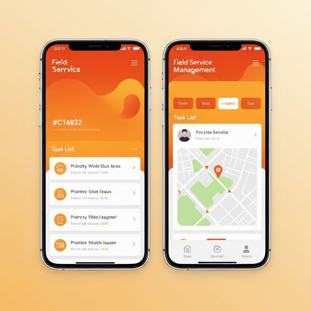 Mobile App + Brand Refresh for Field Teams illustration